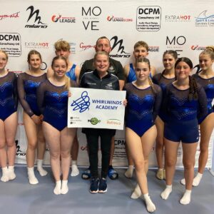 Trampoline & DMT League Finals 2024 Derby Velodrome Team Photo